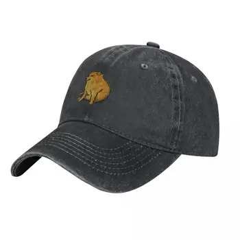 Пикселизированный козырек ковбойской шляпы Cheems, Роскошная мужская шляпа, женская одежда для гольфа, мужская