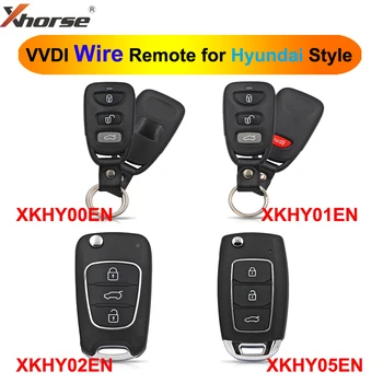 Xhorse XKHY00EN XKHY01EN XKHY02EN XKHY05EN для Hyundai Style XK Series Проводной Пульт дистанционного управления VVDI для VVDI2/VVDI Mini/Key Tool Max