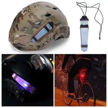 Охотничий тактический походный проблесковый маячок безопасности на открытом воздухе, лампа для шлема Toos, сигнальная лампа для выживания