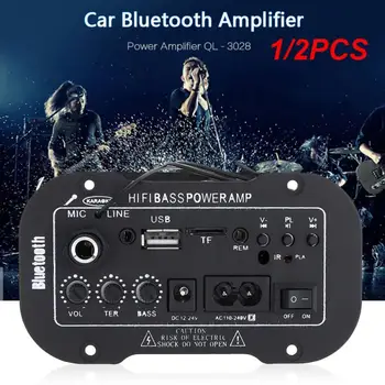 Универсальный Автомобильный Аудиоусилитель AMP MP3 MIC SD USB DVD Стерео HiFi Bass Power Пульт Дистанционного Управления Автомобильные Аудиоаксессуары