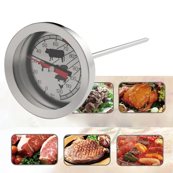 Набор кухонный термометр из нержавеющей стали для пищевой воды, мясо датчик температуры печь для выпечки приготовления барбекю измеритель температуры