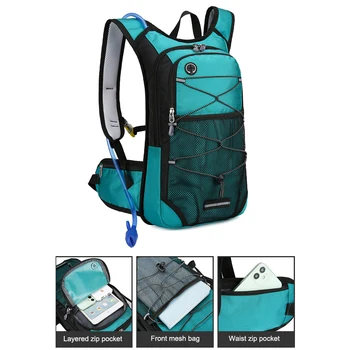 Оксфордский походный рюкзак, дышащий водонепроницаемый альпинистский рюкзак большой емкости, износостойкий, легкий для активного отдыха