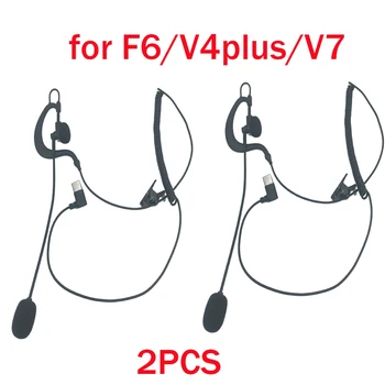 2ШТ для EJEAS V4C Plus F6 V7 Judge Ear Гарнитура Внутренней связи Type-C С Интерфейсом USB-C Наушники-вкладыши для судей