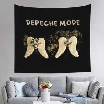 Depeche Cool Mode Гобелен Настенный Хиппи Полиэстер Настенный Гобелен Boho Decoration Настенный Декор 95x73 см