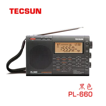 Tecsun PL-660 Airband Radio Высокочувствительный Приемник FM/MW/SW/LW Цифровой Тюнинг Стерео с Громким Звуком Широкий Прием