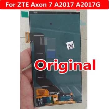 Оригинальный LTPro AMOLED ЖК-дисплей Для ZTE Axon 7 A2017 A2017U A2017G Дисплей Сенсорная Панель Экран Дигитайзер В Сборе Стеклянный Датчик
