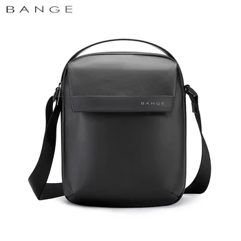Новая мужская сумка BANGE через плечо, вертикальная маленькая квадратная сумка, водонепроницаемая дорожная упаковка