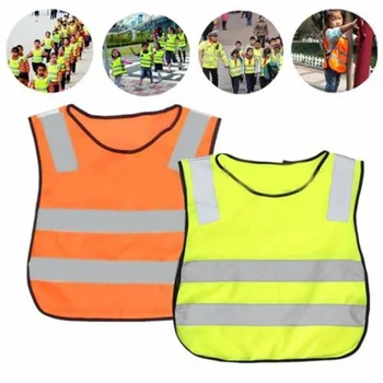 Детский жилет безопасности, куртка с высокой видимостью для школьников, Санитарный работник, Аксессуары для фитнеса