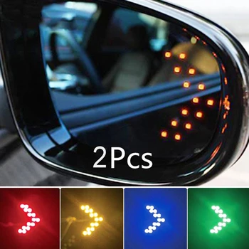 2шт Автомобильные светодиодные фонари Зеркало заднего Вида Стрелка Панели Света автомобильные продукты Зеркало для BMW/ Mini/ Rolls-Royce/Mercedes-Benz Smart /