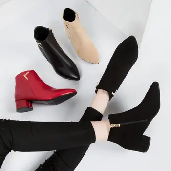 Зимняя обувь 2022 года, женские ботинки, Модные водонепроницаемые пинетки, большие размеры, Удобная Женская обувь на платформе с мягкой подошвой, Botas De Mujer