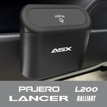 Автомобильные Аксессуары Для Мусорного Ведра Mitsubishi Lancer Ex Outlander Pajero L200 Eclipse ASX Ralliart Triton Delica Colt Evolution X