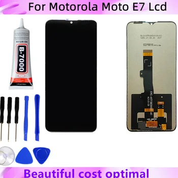 100% тестовый Оригинал Для Motorola Moto E7 ЖК-экран Сенсорный Дигитайзер В Сборе Для Moto E7 Power LCD Diaplsy E7i Power LCD
