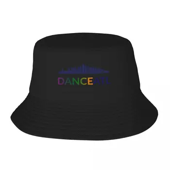 Новая панама DanceATL City Skyline, солнцезащитная кепка, пляжная шляпа, дерби, мужские кепки, женские
