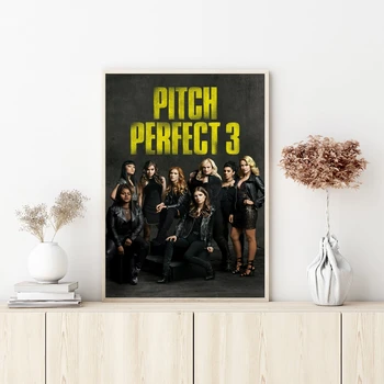 Pitch Perfect 3 Обложка Фильма Плакат Художественная Настенная Картина На Холсте Спальня Гостиная Украшение Дома (Без Рамки)