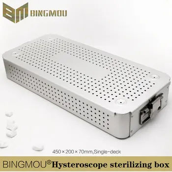 Коробка для стерилизации гистероскопов из алюминиевого сплава, одноразовые лотки для стерилизации хирургических операционных инструментов