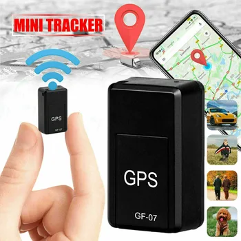 Автомобильный GPS Мини-Трекер GF-07 Отслеживание В Реальном Времени Противоугонный Локатор с защитой от потери Сильное Магнитное Крепление SIM-Позиционер Сообщений