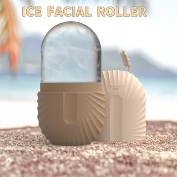 Силиконовые Лотки Для Кубиков Льда Ice Facial Roller Beauty Массаж Лица Лифтинг Инструменты Для Контурирования Ice Globe Balls Массажер Для Ухода За Кожей Инструмент
