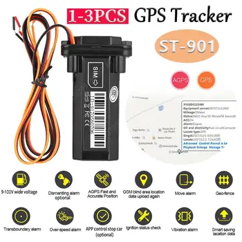 ST-901 Глобальный GPS-Трекер 9-100 В AGPS Локатор С Отслеживанием В Реальном Времени Для Дистанционного Управления Встроенный Аккумулятор Для Мотоцикла