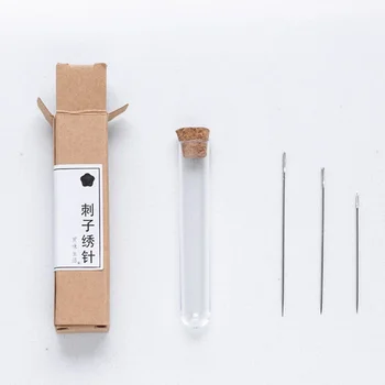 Инструмент для вышивания своими руками Sashiko Needle, 3шт (разной длины) Аксессуар Sashiko Sashiko Needle S0727L