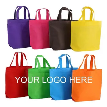 500 шт. /лот, новый стиль, многоразовая нетканая сумка нестандартного размера с логотипом, напечатанным для продвижения одежды для плавания из ткани.