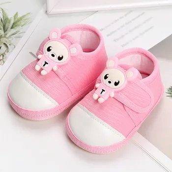 Первые ходунки, мягкая обувь для новорожденных, детская обувь Для мальчиков и девочек, обувь для прогулок, удобная и модная обувь для принцесс, сандалии