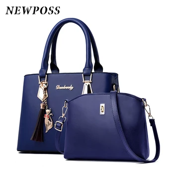 Женская сумка NEWPOSS, модная повседневная роскошная сумка, дизайнерские сумки через плечо, новые сумки для женщин 2020, Композитная сумка