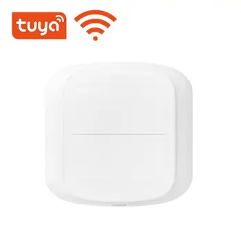 Tuya Smart WiFi/Zigbee Switch Кнопочный Переключатель 2 Банды 6 Сцен Беспроводной Пульт Дистанционного Управления Умным Домом Переключатель Сценариев Автоматизации