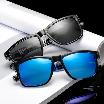 Мужские поляризованные солнцезащитные очки, модные повседневные солнцезащитные очки для вождения, Модные очки в тон