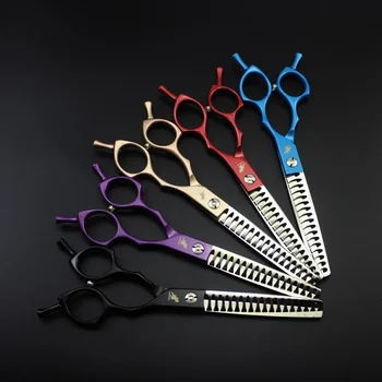 Профессиональные JP440C 6,5-Дюймовые Ножницы Для Ухода За Собакой, Изогнутые Ножницы Для Домашних Собак, Машинка для стрижки волос