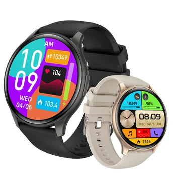 Умные часы ZW60 Для мужчин, BT Call, 1,43-дюймовый AMOLED-мониторинг сердечного ритма, Женский Спортивный фитнес-трекер, умные часы