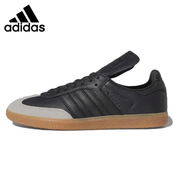 Adidas Originals Samba Vegan Низкая Обувь для Скейтбординга для Мужчин и Женщин Унисекс Черного цвета