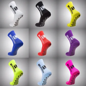 носки футбольные Противоскользящие tapedesign Круглые Силиконовые Футбольные носки на присоске Спортивные Мужские Женские Бейсбольные носки для регби