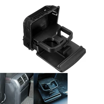2018 Черный Центральный Подлокотник, Задний Подстаканник для VW Jetta 5 Golf GTI 5 6 Rabbit EOS