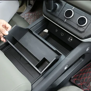 Новинка для Land Rover Defender 90 110 2020 2021 ABS Черный Автомобильный центральный ящик для хранения подлокотников Ящик для хранения телефонной коробки Автоаксессуары