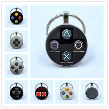 ГОРЯЧАЯ / Фирменная цепочка для ключей от игрового контроллера, вызывающий парень, идеальная идея подарка, ювелирные изделия, брелок с рисунком игрового контроллера